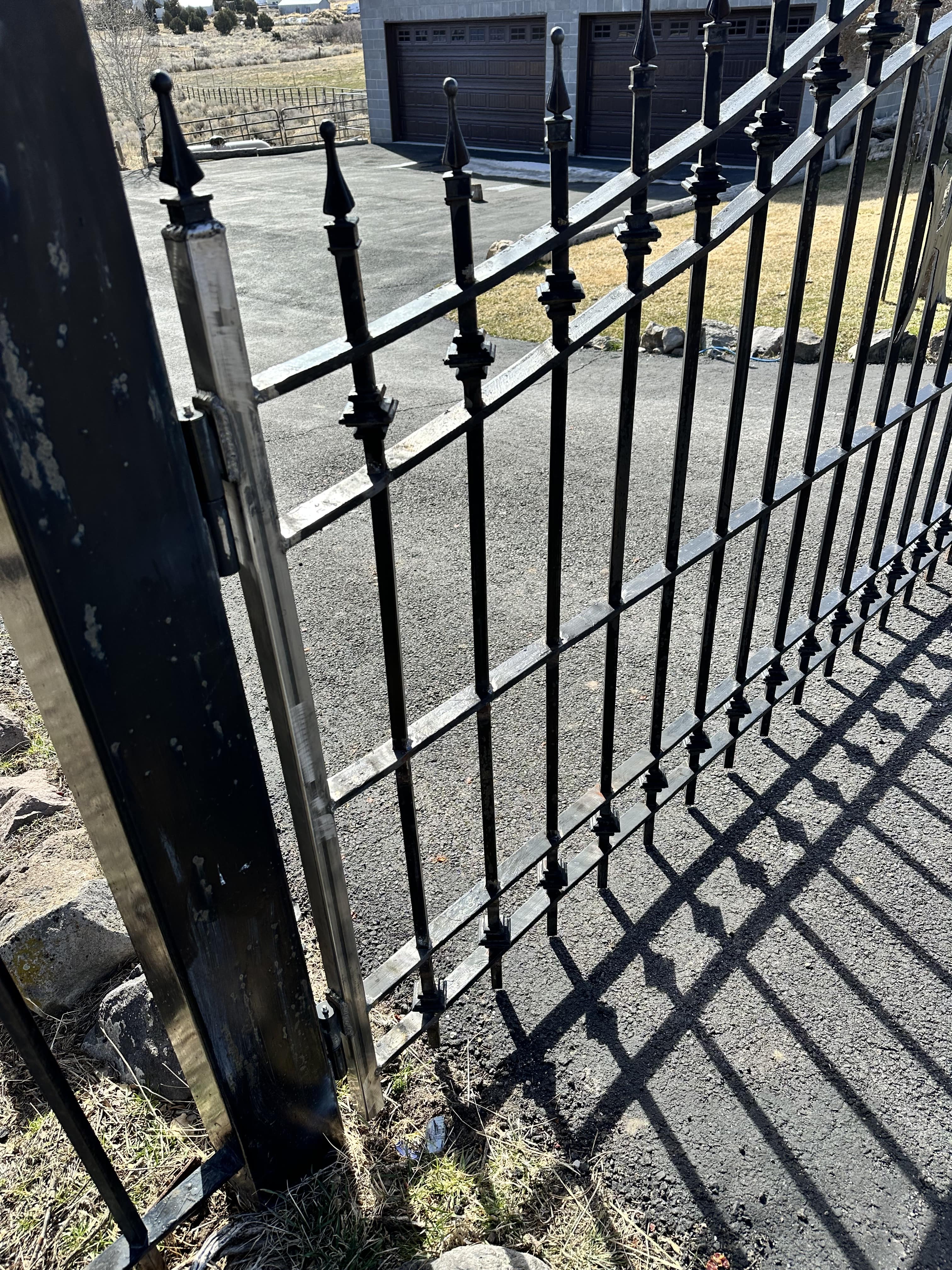 Gate Hinge Repair