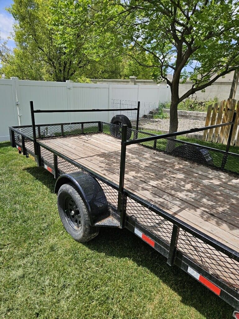 Aluminum trailer welding by Triumph Welding